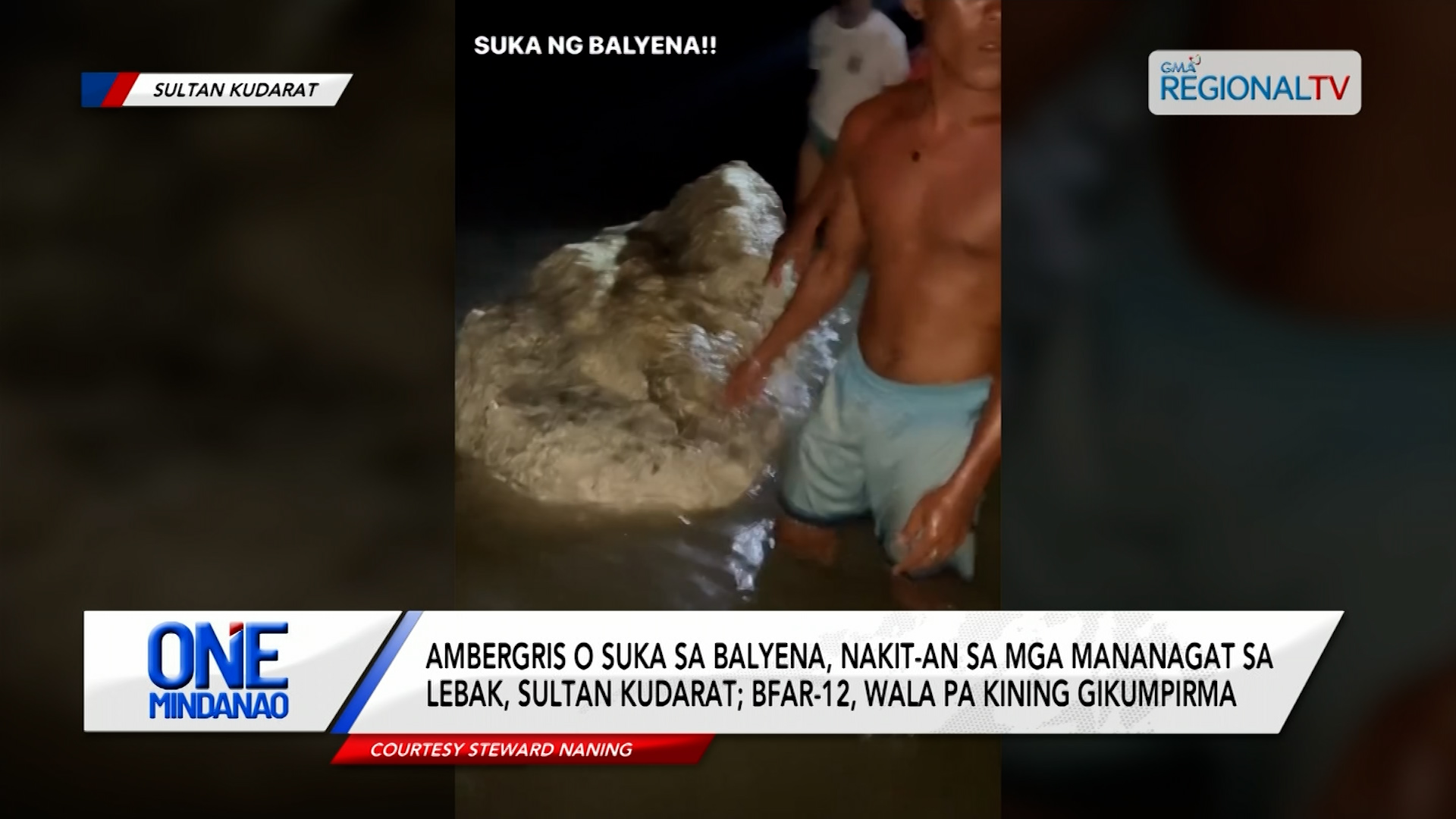 Ambergris o suka sa balyena, nakit-an sa mga mananagat I One Mindanao