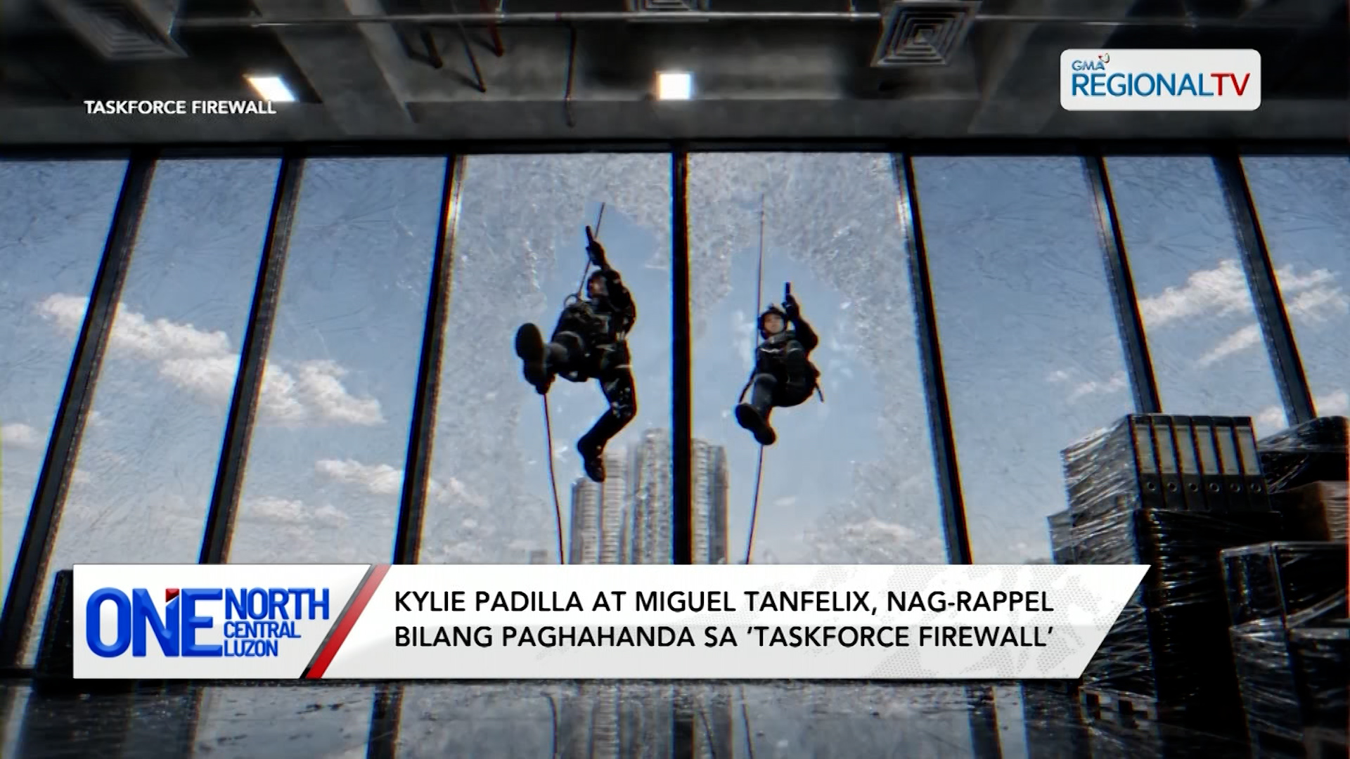 Kylie Padilla at Miguel Tanfelix, nag-rappel sa ‘Taskforce Firewall’ | One North Central Luzon