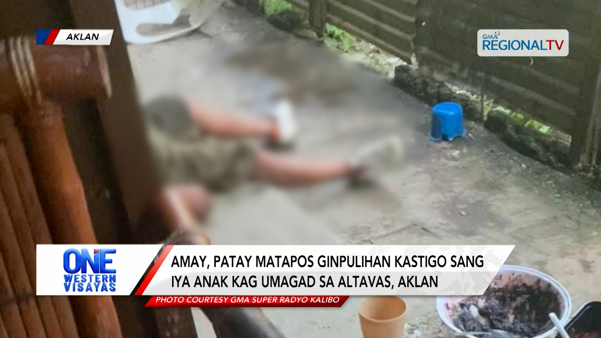 Amay, patay matapos ginpulihan kastigo sang iya anak kag umagad sa Altavas | One Western Visayas