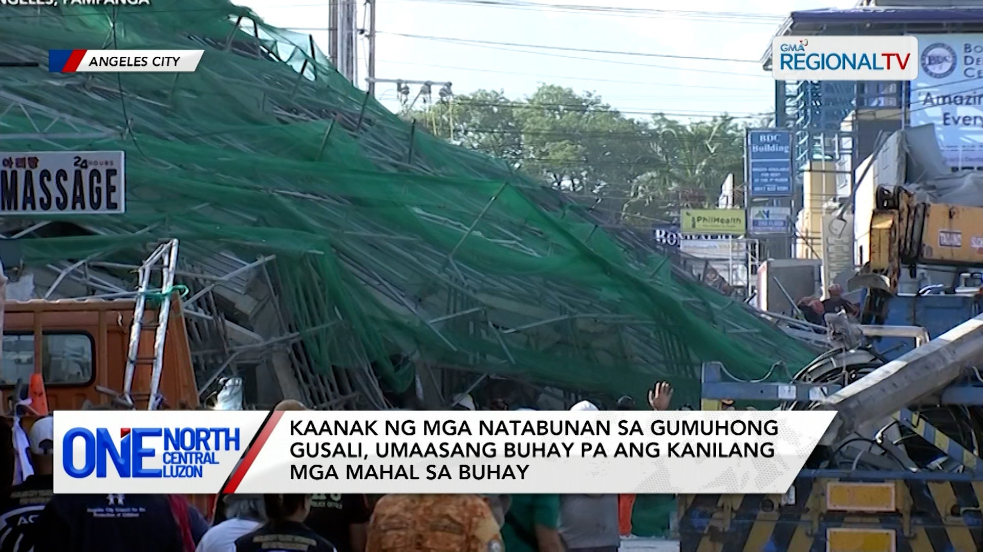 Kaanak ng mga natabunan, umaasang buhay pa ang mahal sa buhay | One North Central Luzon