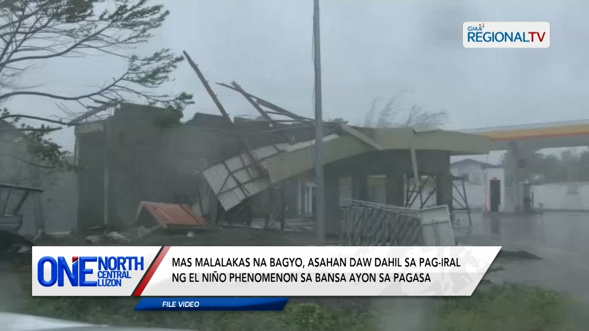 Mas malalakas na bagyo, asahan daw dahil sa pag-iral ng El Niño Phenomenon | One North Central Luzon