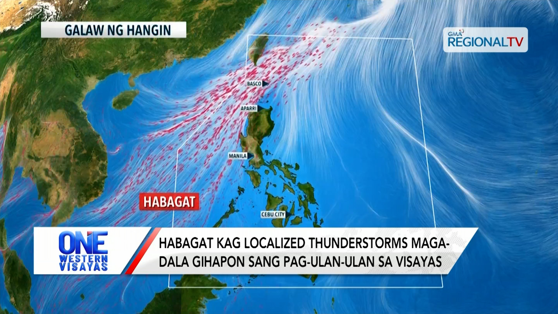 Habagat kag localized thunderstorms, magadala sang pag-ulan-ulan sa Visayas | One Western Visayas