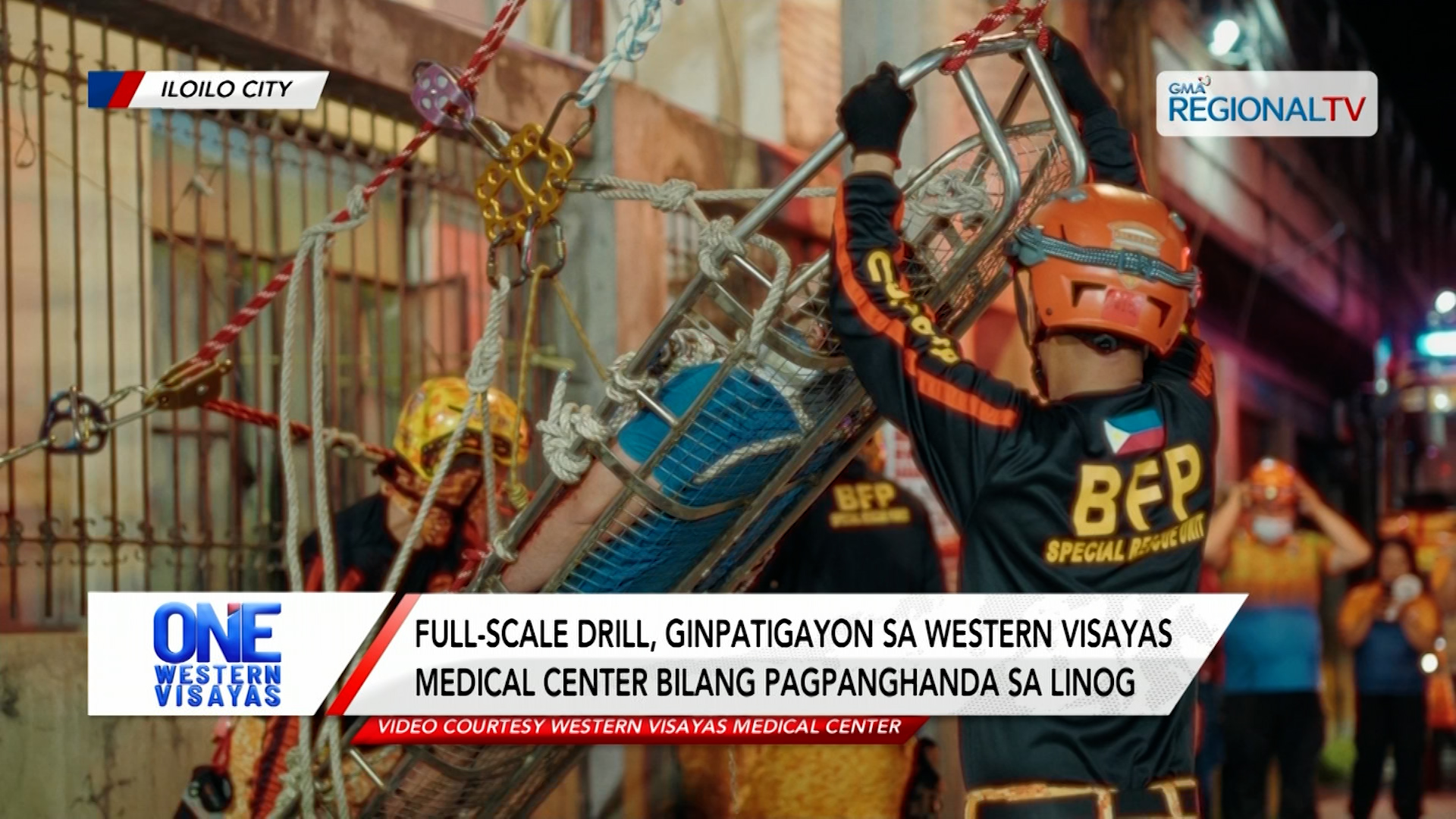 Full-scale drill, ginpatigayon sa WVMC bilang pagpanghanda sa linog ...