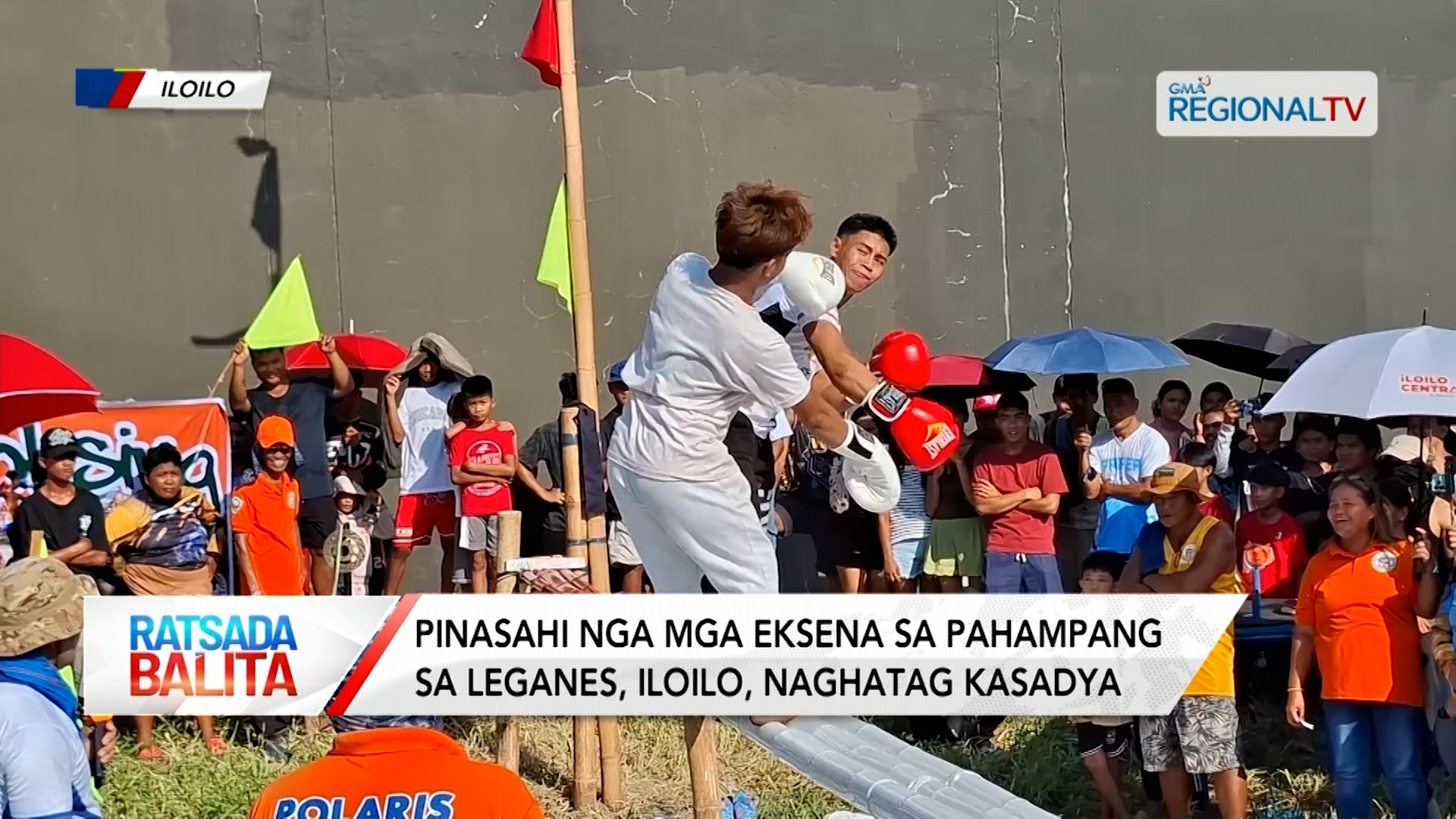 Pinasahi nga mga eksena sa pahampang sa Leganes, Iloilo, naghatag kasadya | Ratsada Balita