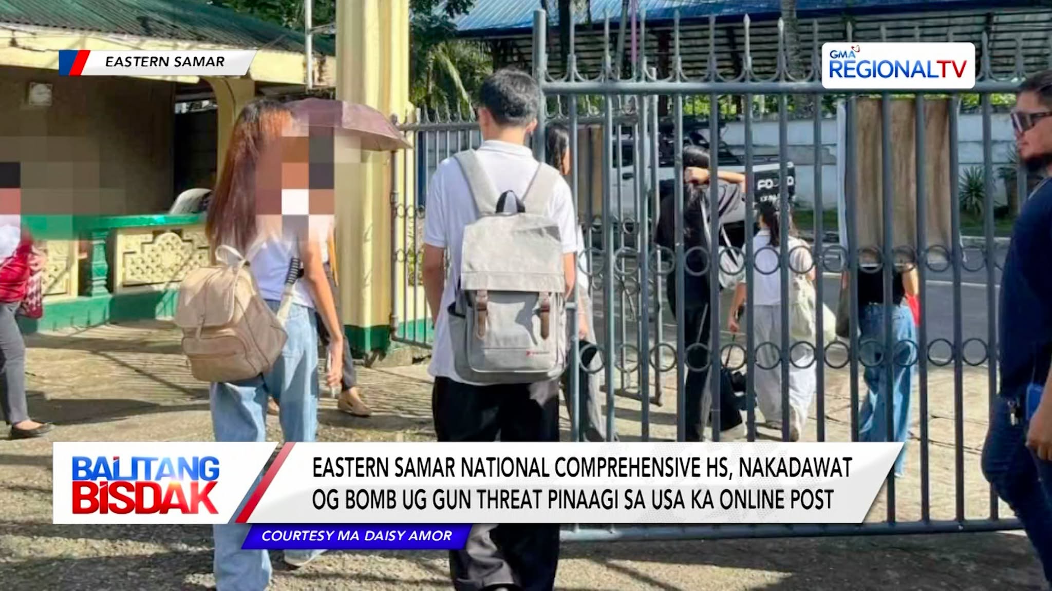 ESNCHS, Nakadawat og Bomb Threat ug Gun Threat | Balitang Bisdak