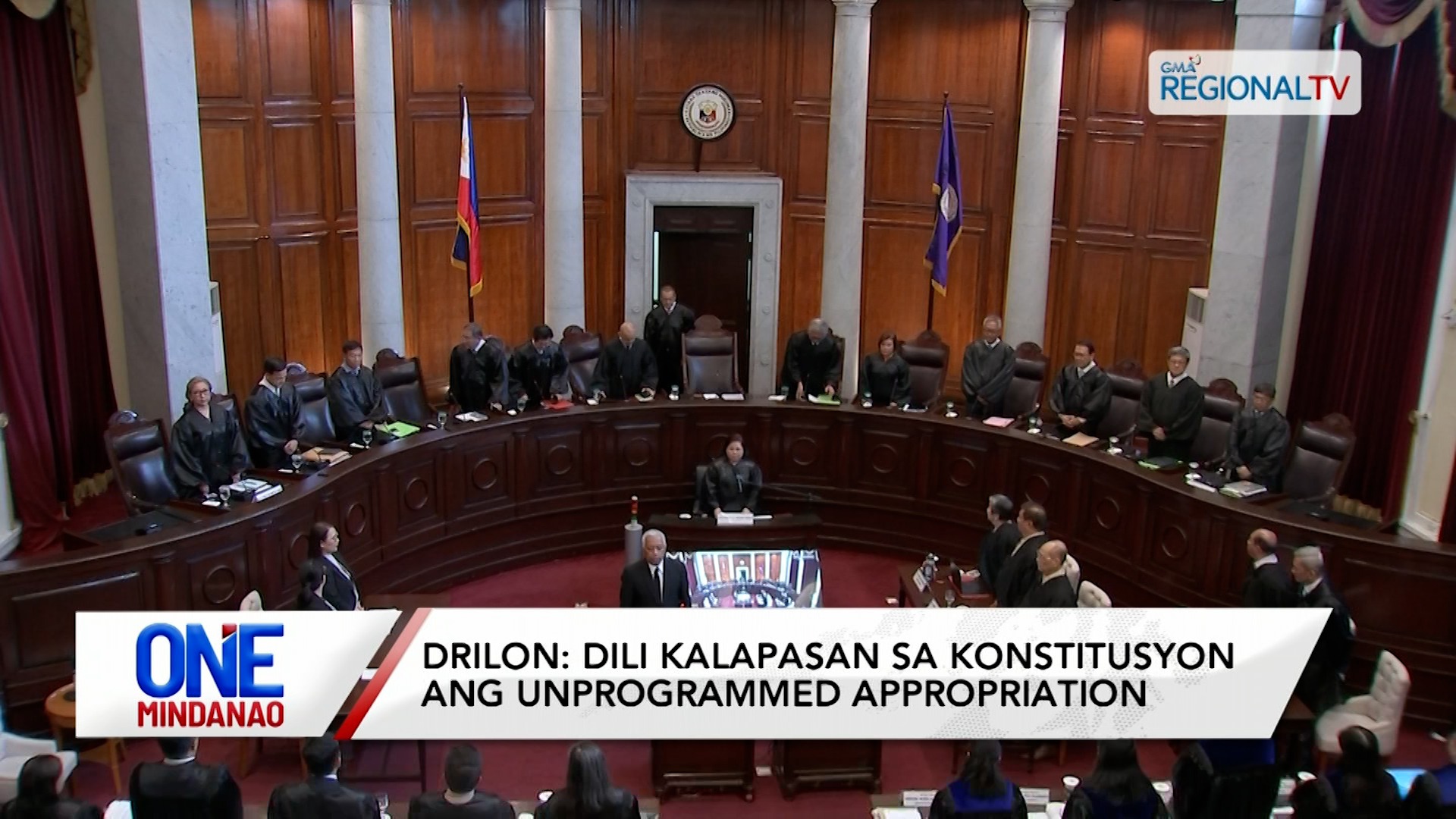 Drilon: Dili kalapasan sa konstitusyon ang unprogrammed appropriation I One Mindanao