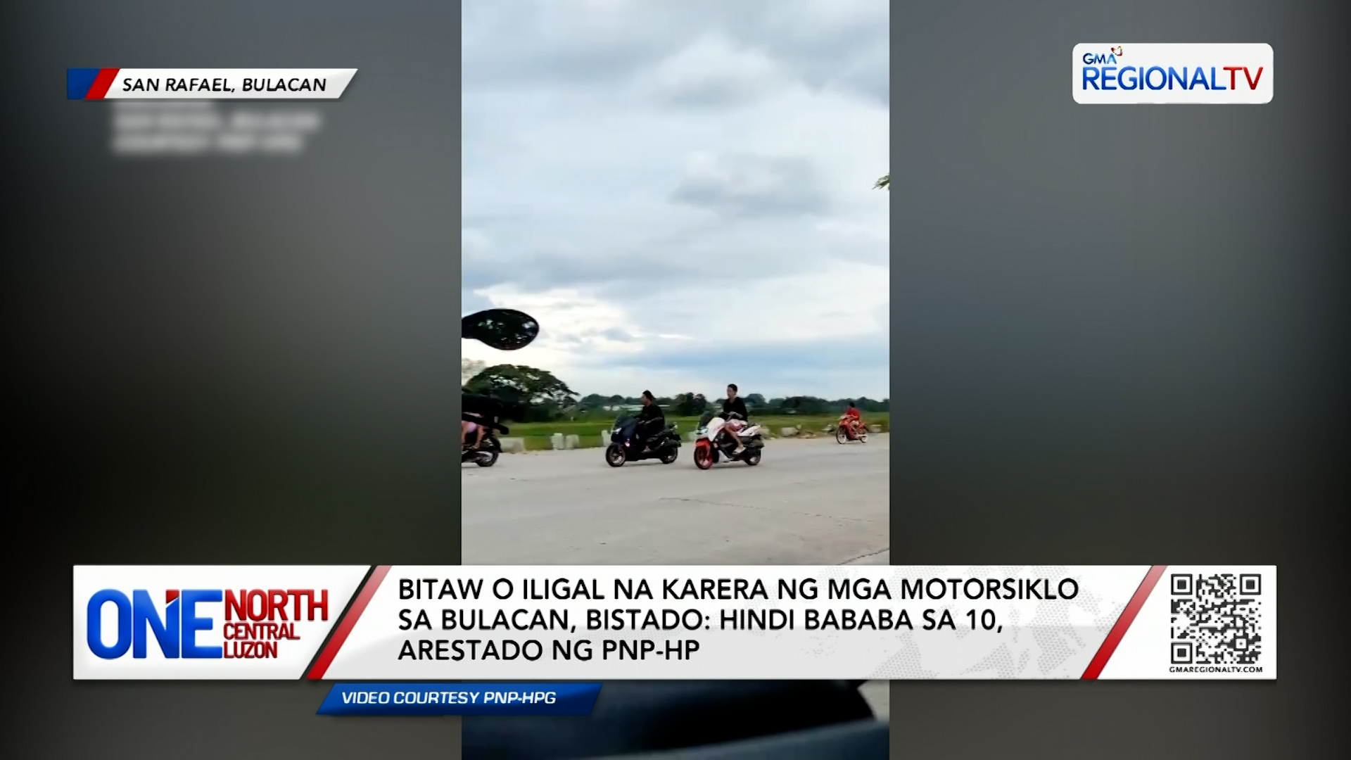 Bitaw o iligal na karera ng mga motorsiklo sa Bulacan, bistado | One North Central Luzon