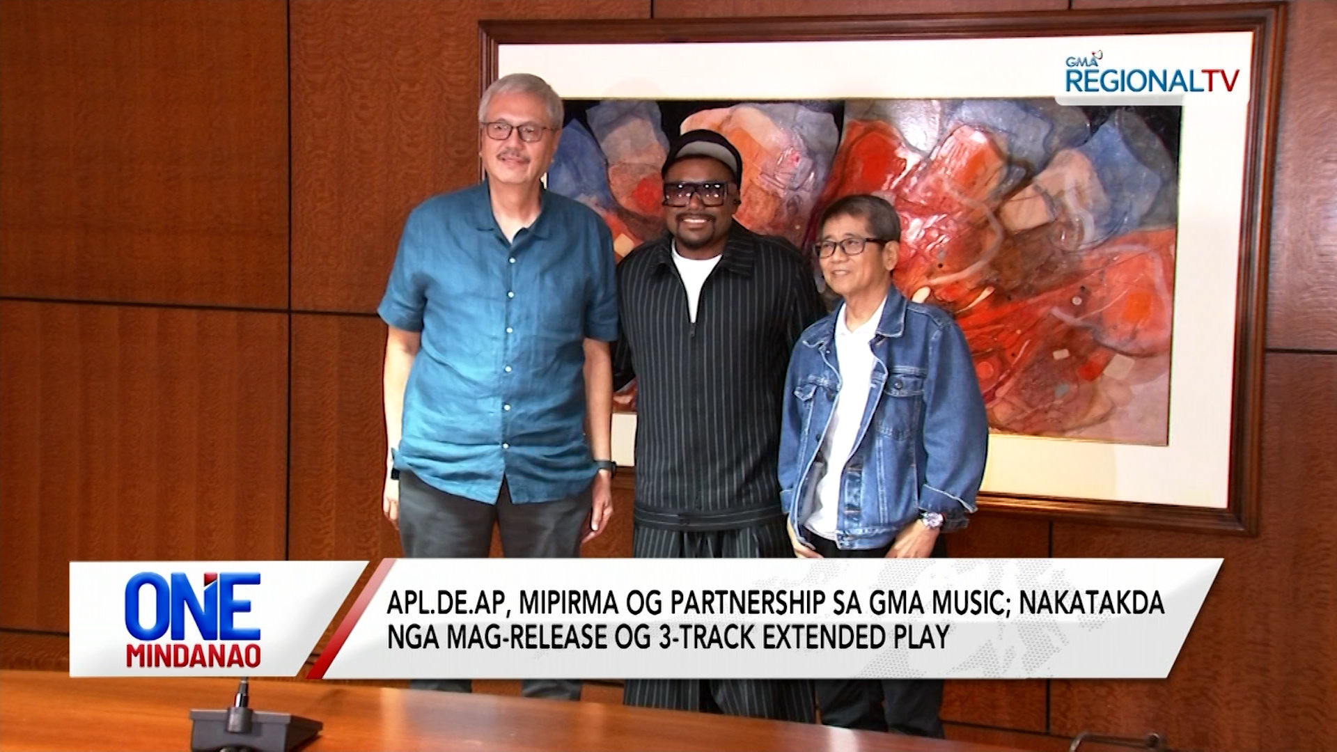Apl.De.Ap, mipirma og partnership sa GMA Music I One Mindanao