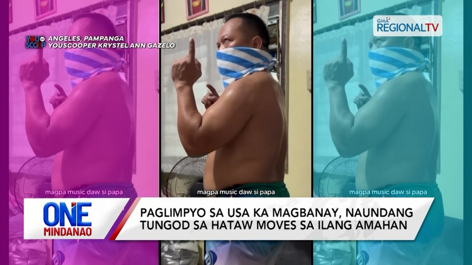 Paglimpyo sa usa ka magbanay, naundang tungod sa hataw moves I One Mindanao