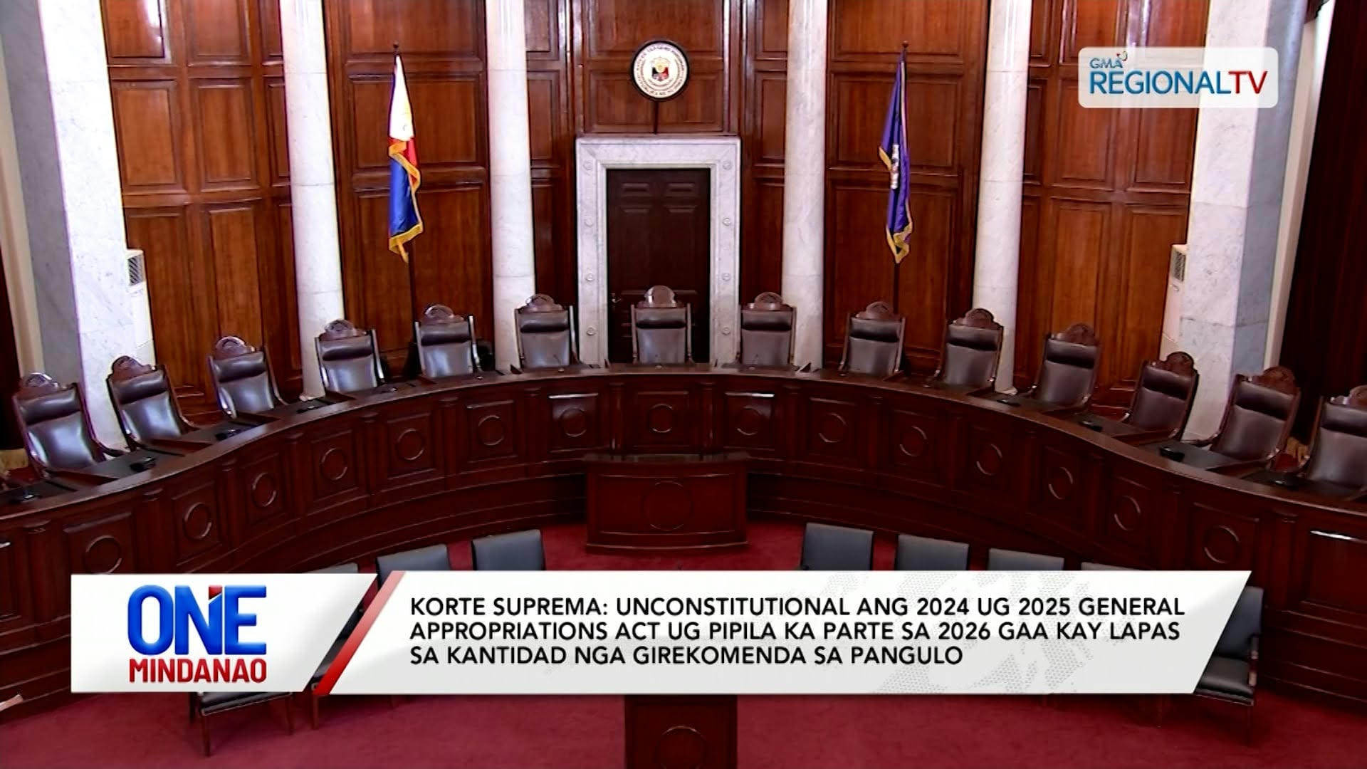 Korte Suprema: Unconstitutional ang 2024 ug 2025 GAA I One Mindanao