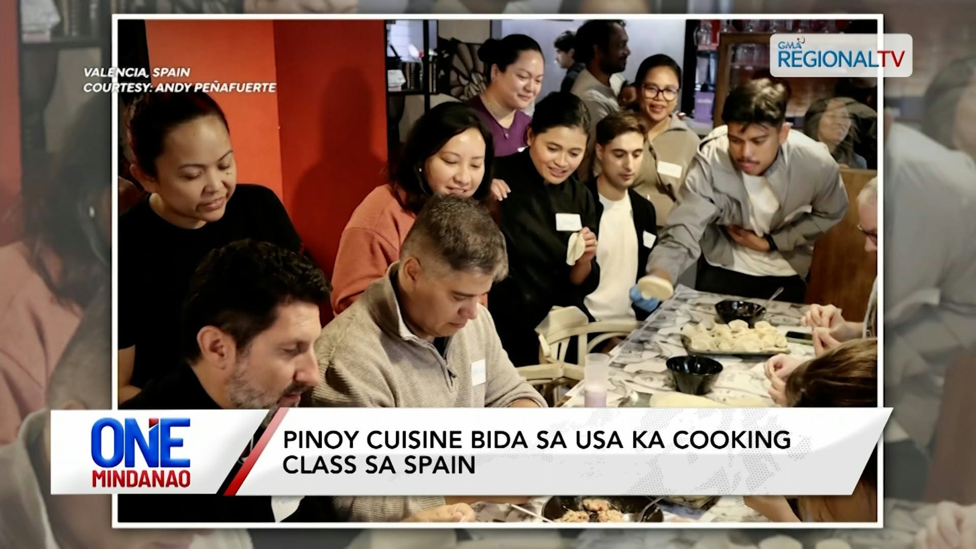 Pinoy cuisine bida sa usa ka cooking class sa Spain I One Mindanao