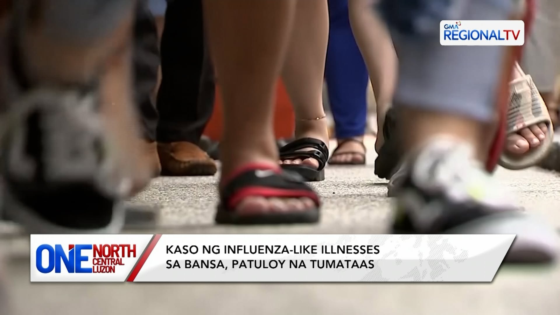 Kaso ng influenza-like illnesses sa bansa, patuloy na tumataas | One North Central Luzon