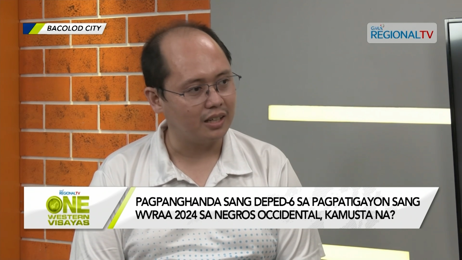 Pagpanghanda sang DepEd-6 sa pagpatigayon sang WVRAA 2024 sa Negros ...