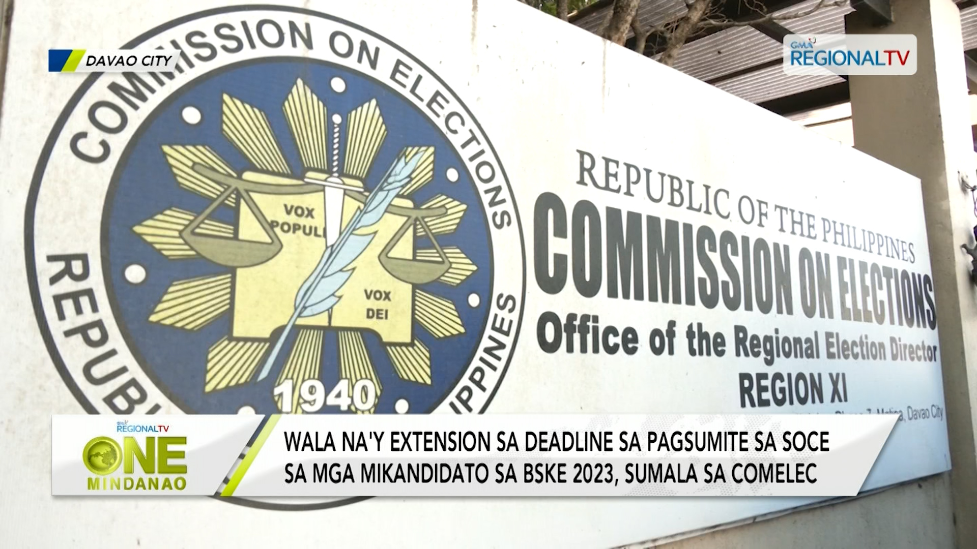 COMELEC, walay ihatag nga lugway sa submission sa SOCE