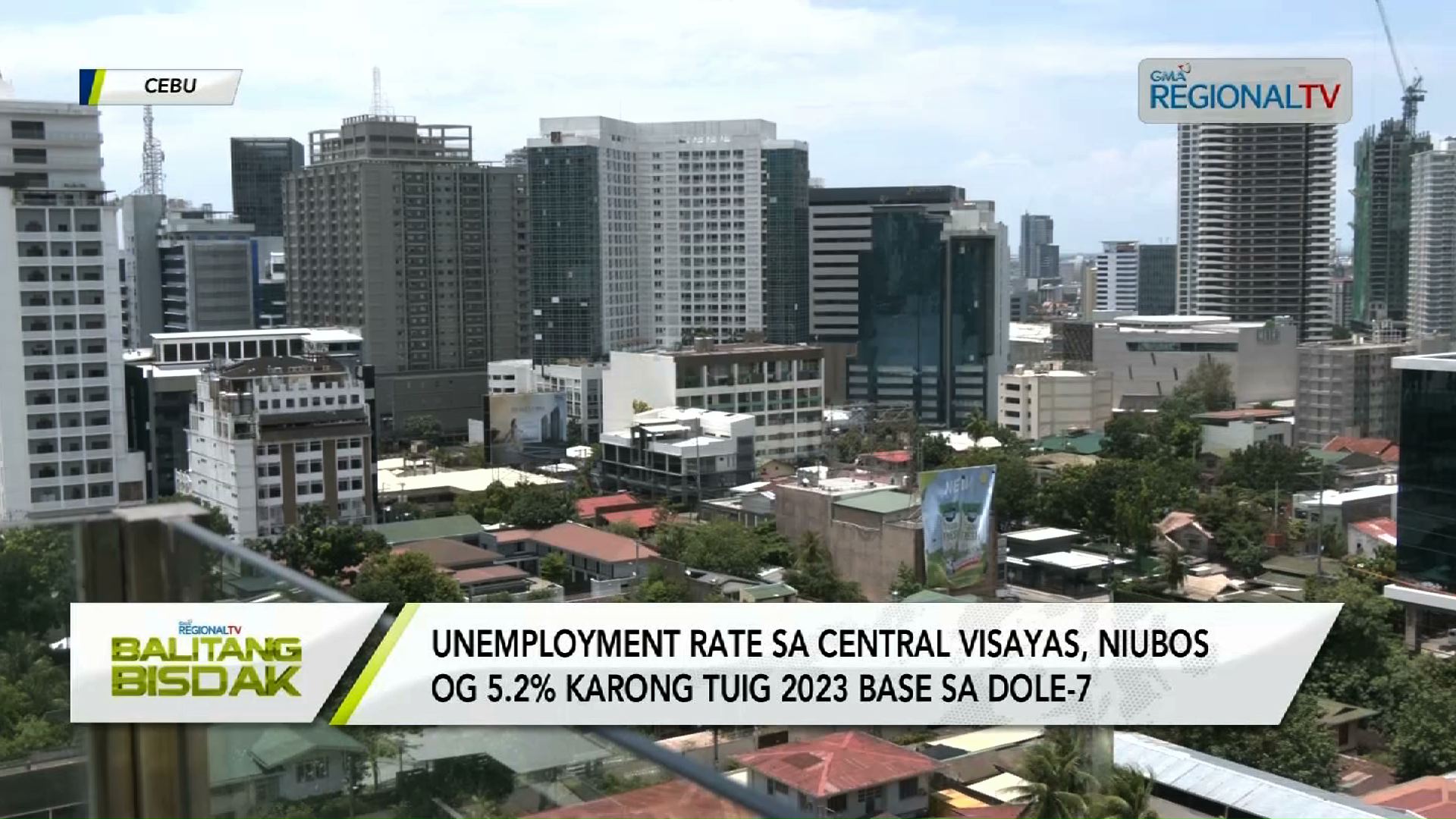 DOLE-7: unemployment rate sa Central Visayas, niubos