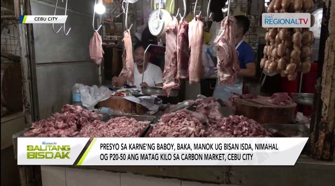 Umento na ang presyo sa mga karne ug isda sa nagsinabot nga New Year