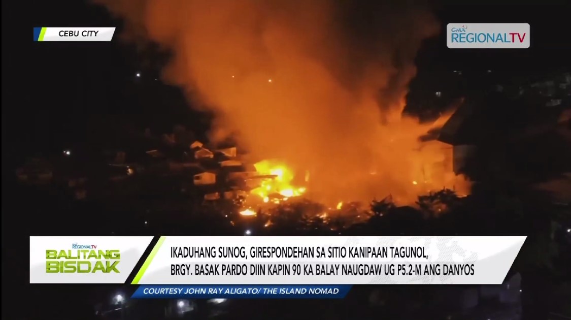 Una'ng duha ka daku'ng sunog sa Cebu City sa usa lang ka adlaw