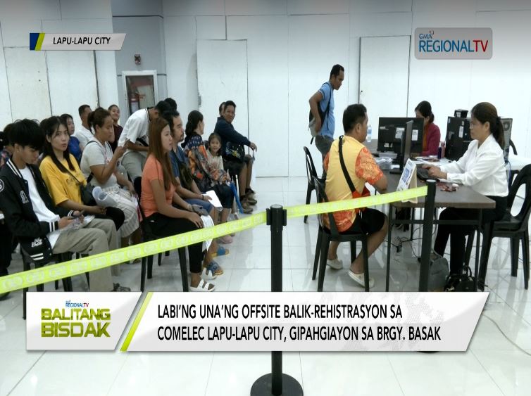 Offsite registration, gisugdan na sa COMELEC Lapu-Lapu City