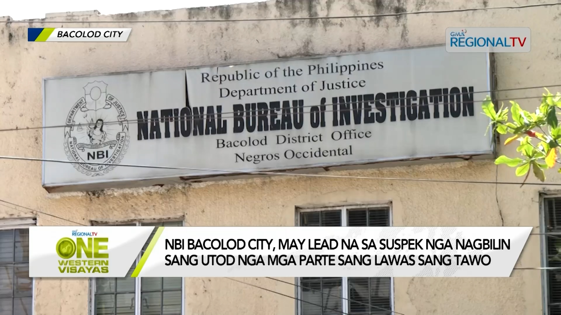 NBI, may suspek na nga nagbilin sang utod nga mga parte sang lawas sang tawo