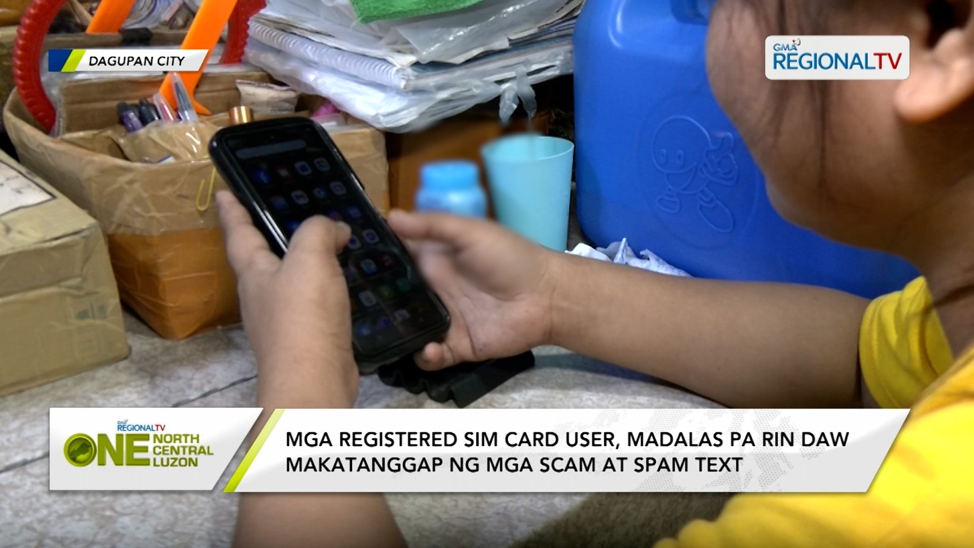 Mga registered sim card user, nakatatanggap pa rin ng mga scam at spam text