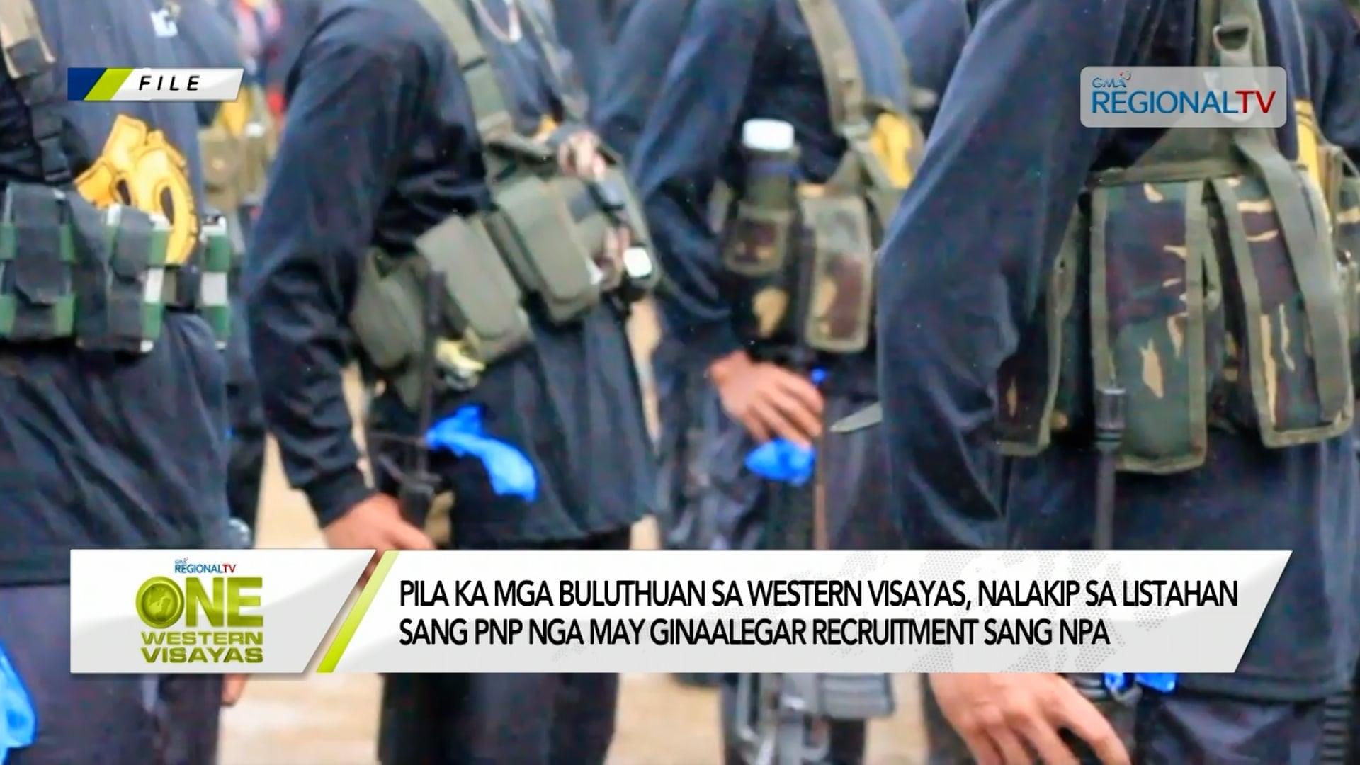 Recruitment sang NPA  sa pila ka mga buluthuan sa Western Visayas