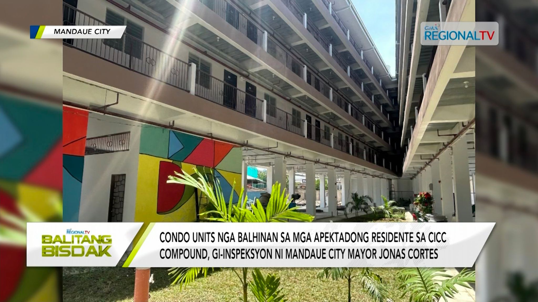 Condo units alang sa mga nasunogan sa Mandaue, gisusi