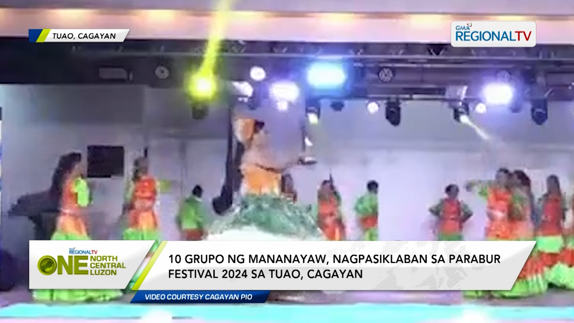 Mga mananayaw, nagpasiklaban sa Parabur Festival 2024 sa Tuao, Cagayan