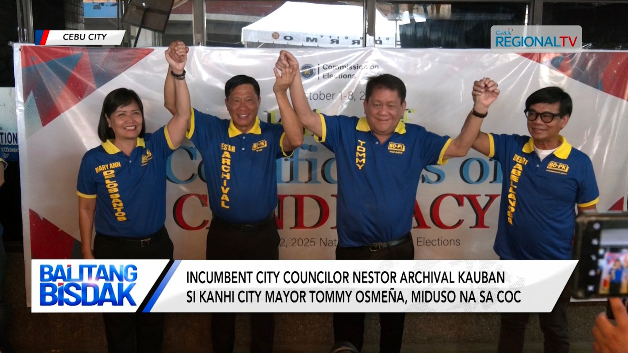 Lima ka mayoralty aspirants sa Cebu City, magtigi sa umaabot piniliay