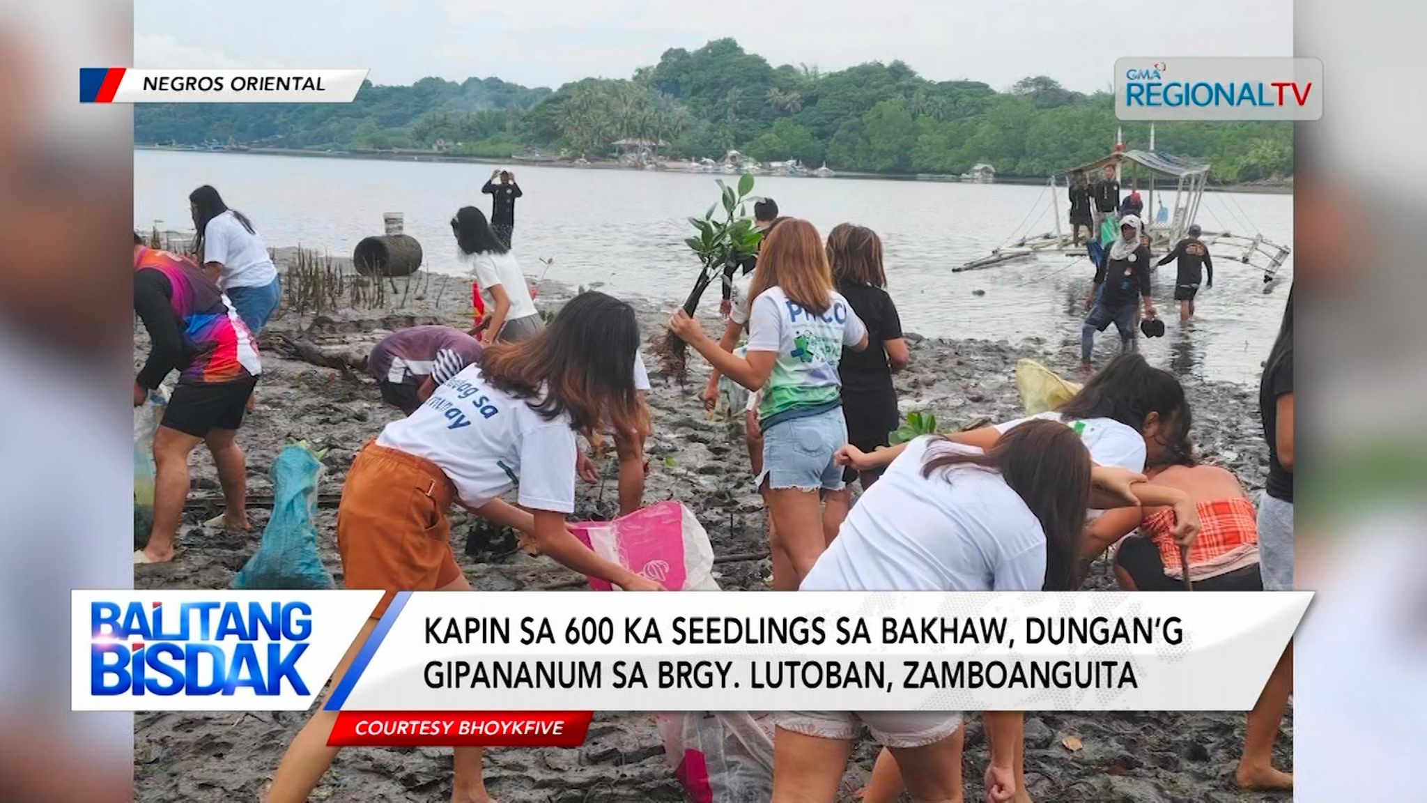 Kapuso sa Kalikupan| Mangrove planting sa Brgy. Lutoban