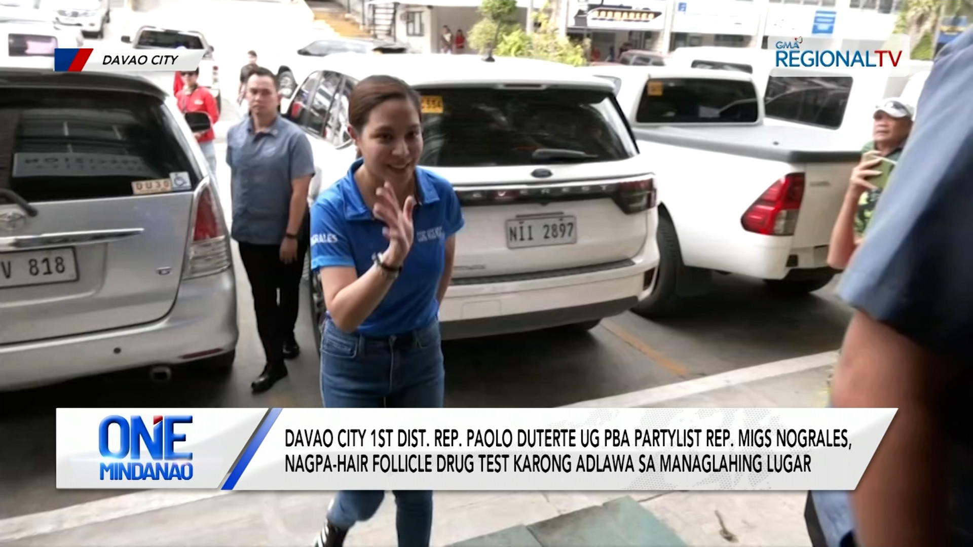 Rep. Paolo Duterte ug PBA Partylist Rep. Migs Nograles, nagpa-hair follicle drug test