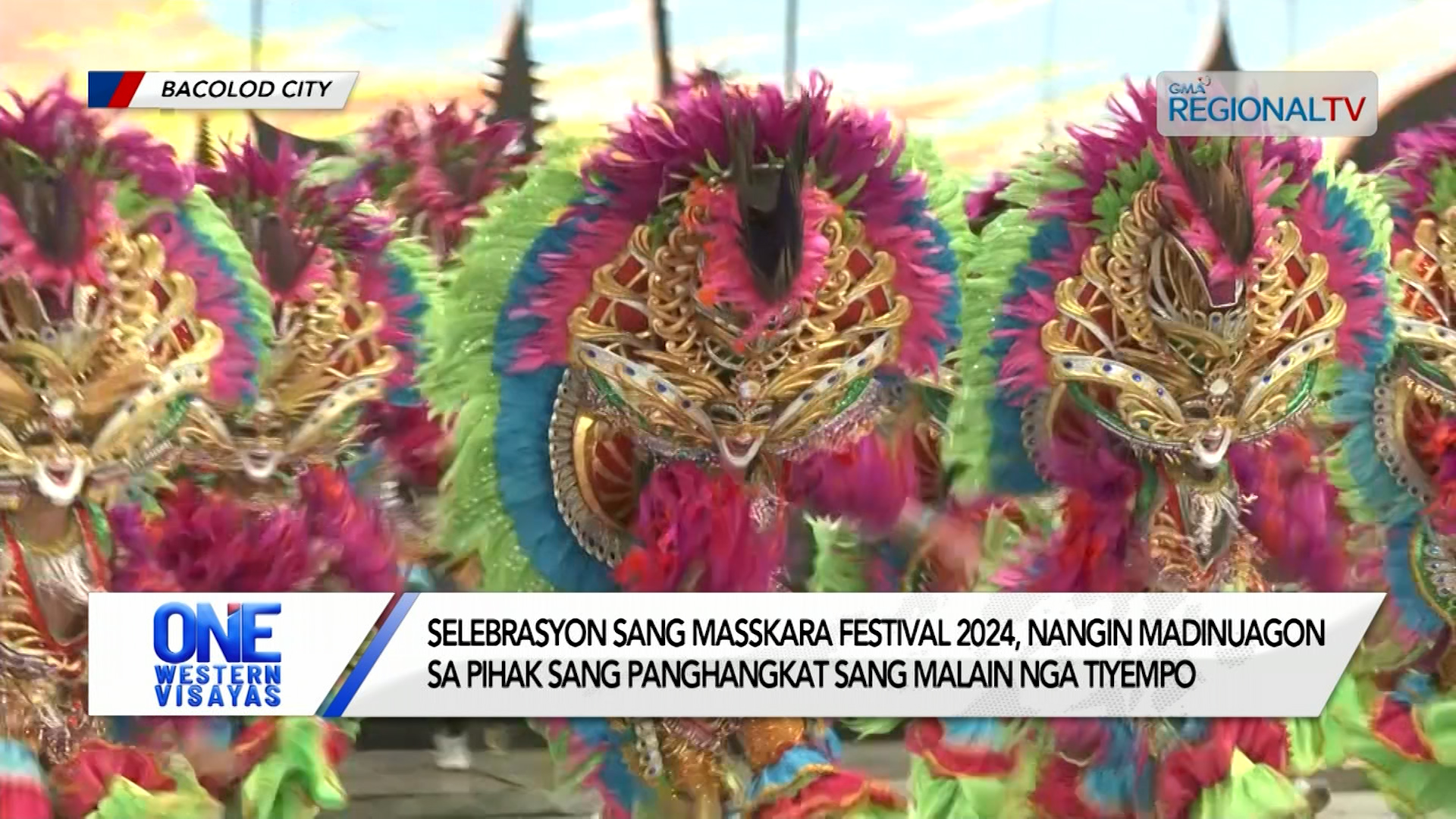 Selebrasyon sang Masskara Festival 2024, nangin madinuagon