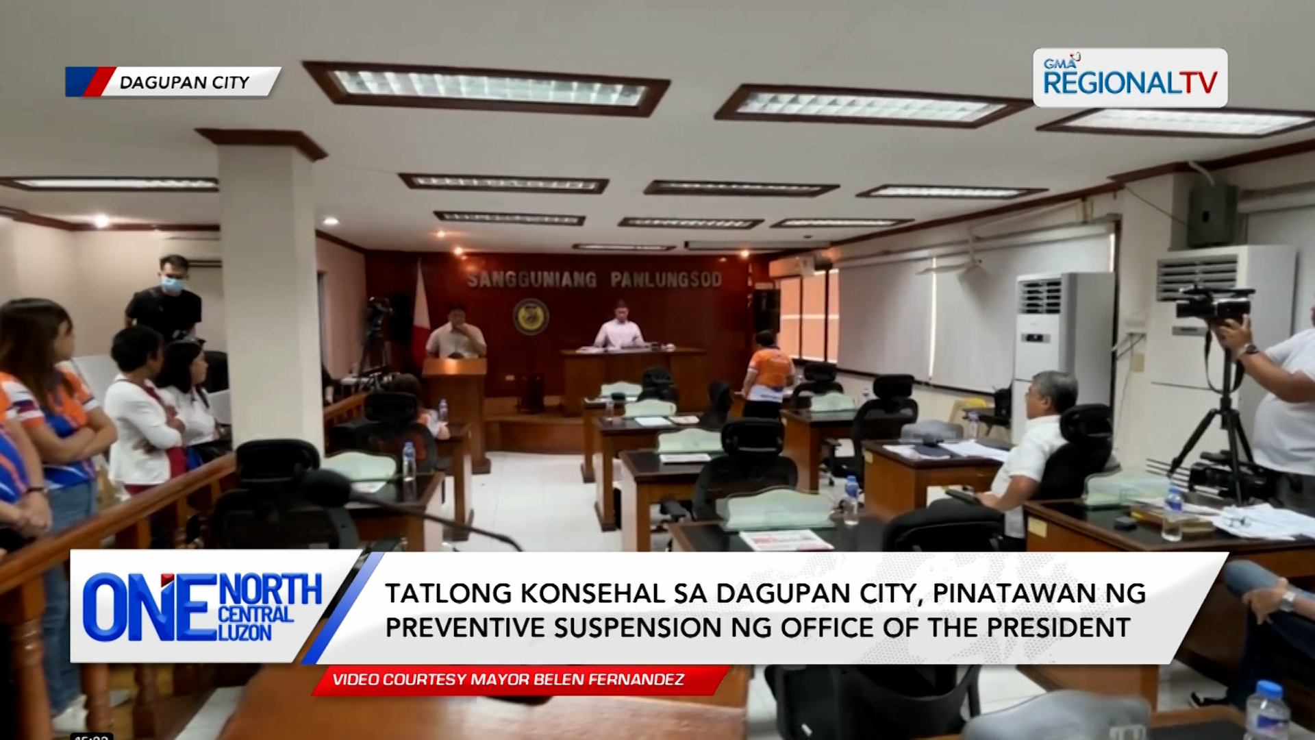 Tatlong konsehal sa Dagupan City, pinatawan ng preventive suspension