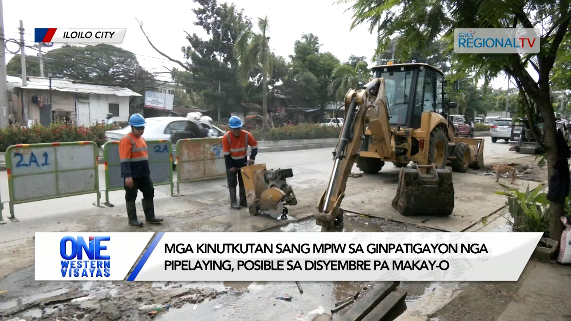 Mga ginbuhuan sang MPIW bangud sa pipelaying, posible sa Disyembre pa makay-o