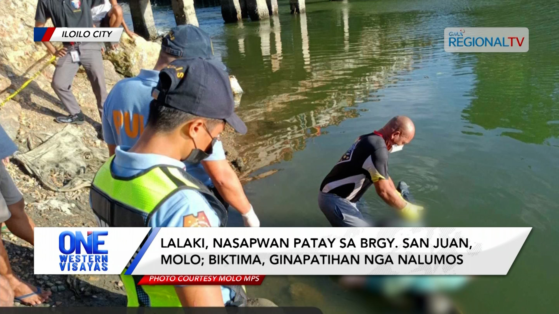 Lalaki nasapwan patay sa Brgy. San Juan, Molo; biktima, ginapatihan nga nalumos