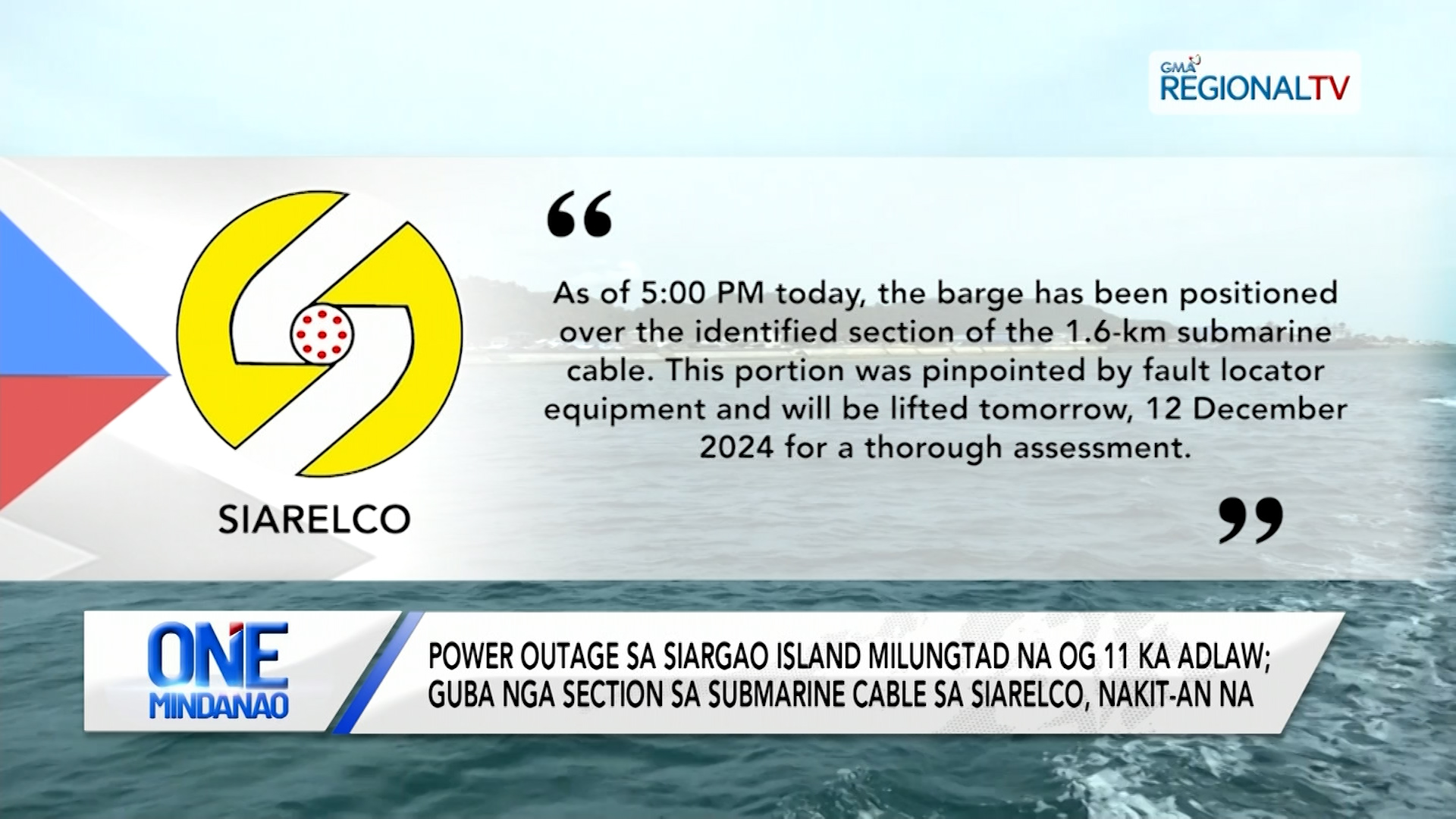 Power outage sa Siargao Island milungtad na og 11 ka adlaw