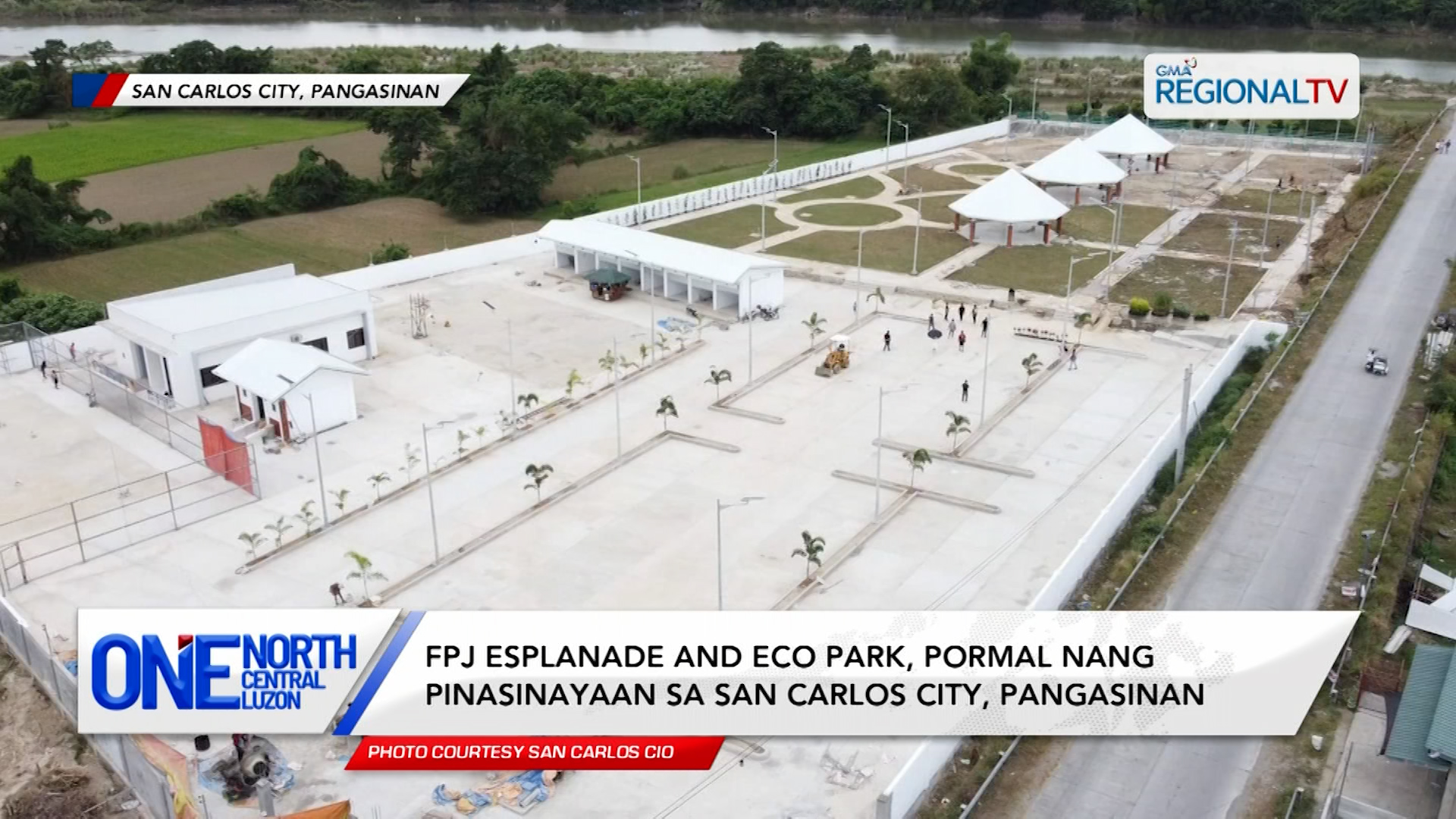 FPJ Esplanade and Eco Park, pinasinayaan sa San Carlos City, Pangasinan