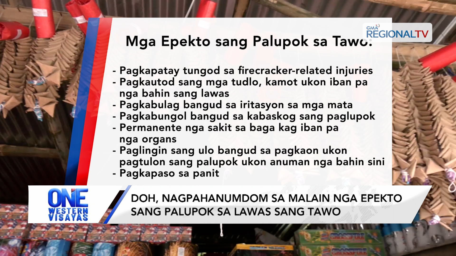 DOH, nagpahanumdom sa malain nga epekto sang palupok sa lawas sang tawo