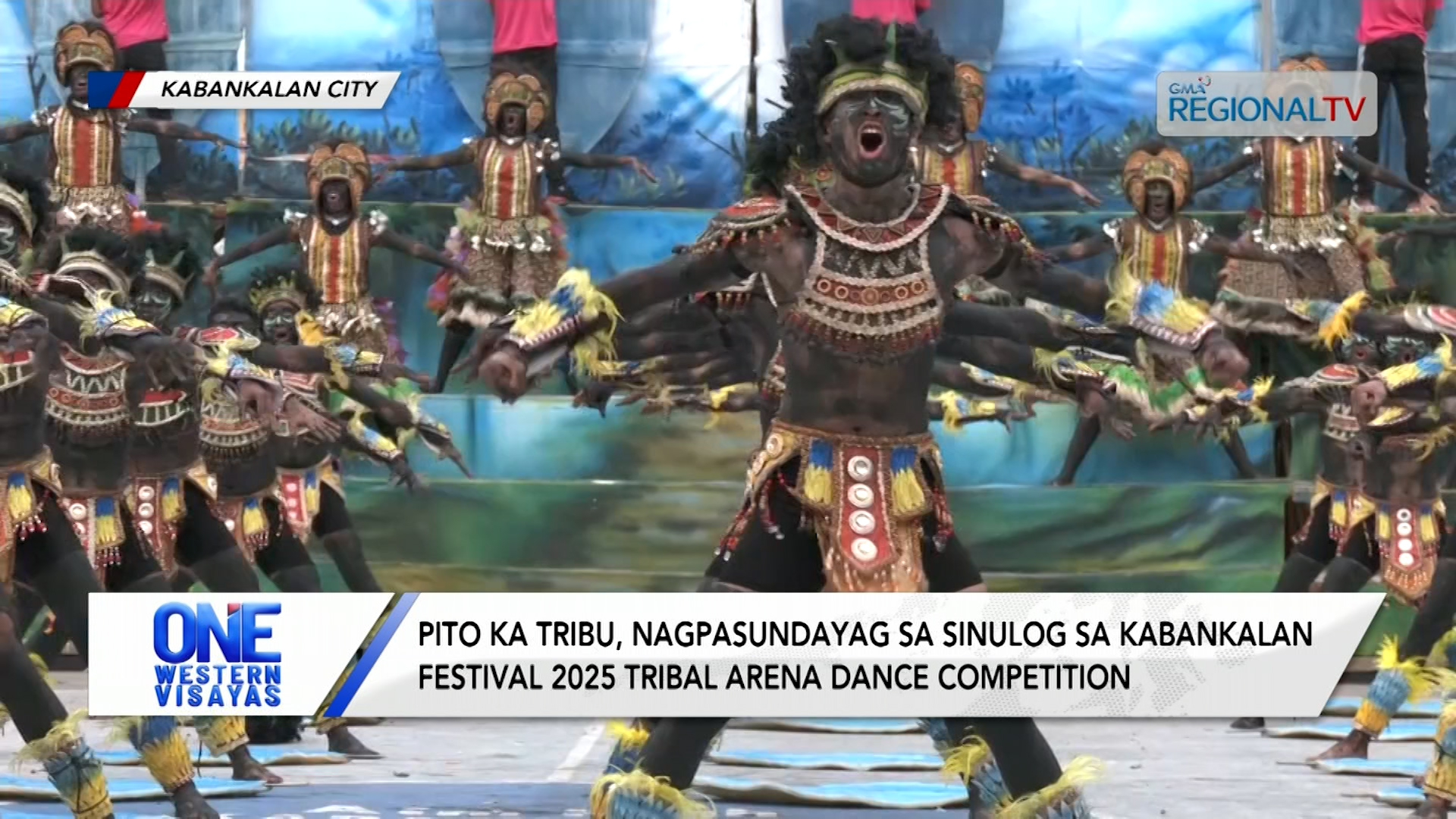 Sinulog sa Kabankalan Festival 2025 Tribal Arena Dance Competition