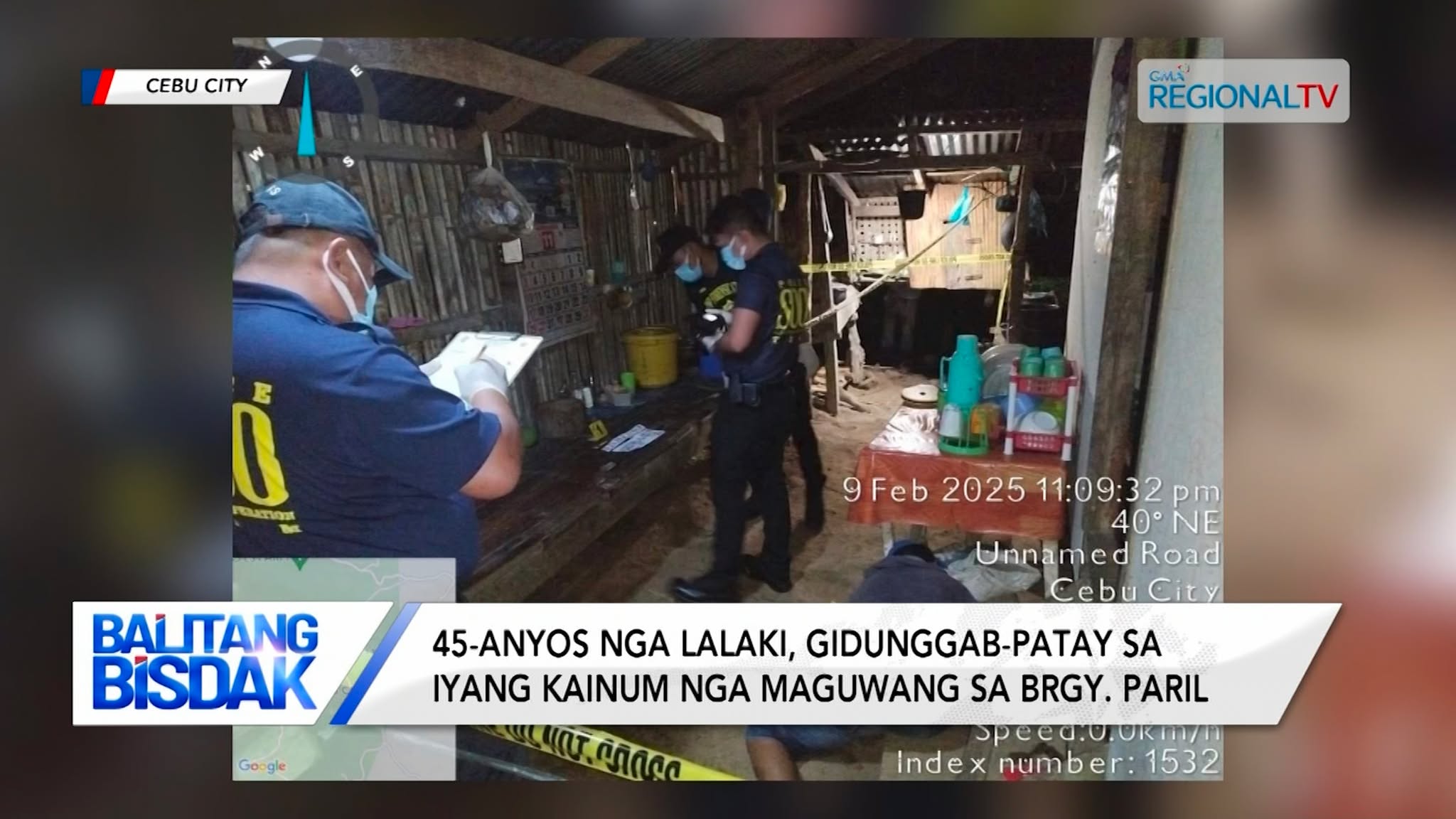 45-anyos nga lalaki, gidunggab-patay sa iyang kainum nga maguwang sa Brgy. Paril
