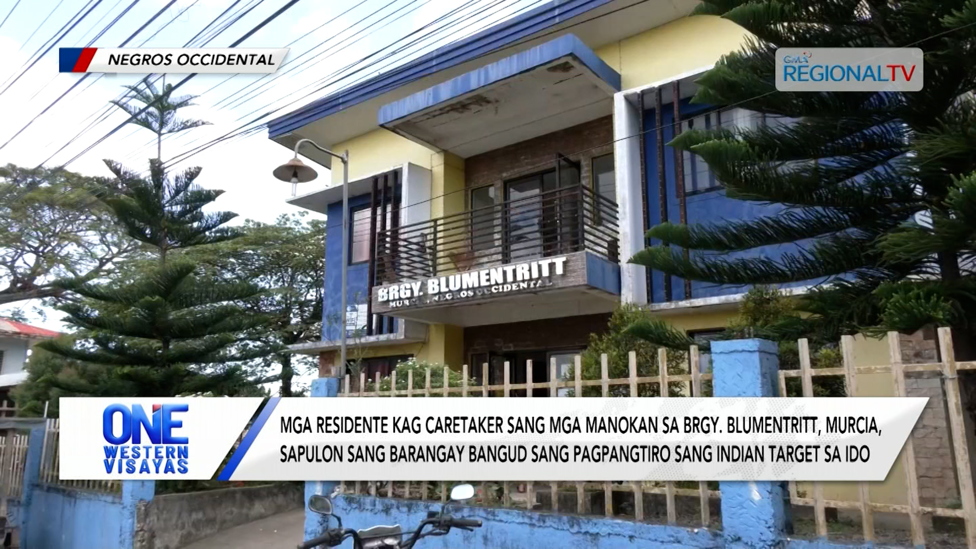 Imbestigasyon sa pagtiro sang Indian target sa ido sa Brgy. Blumentritt, Murcia