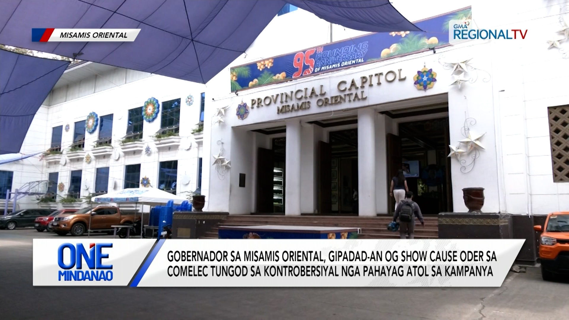 Gobernador sa Misamis Oriental, gipadad-an og show cause order sa COMELEC