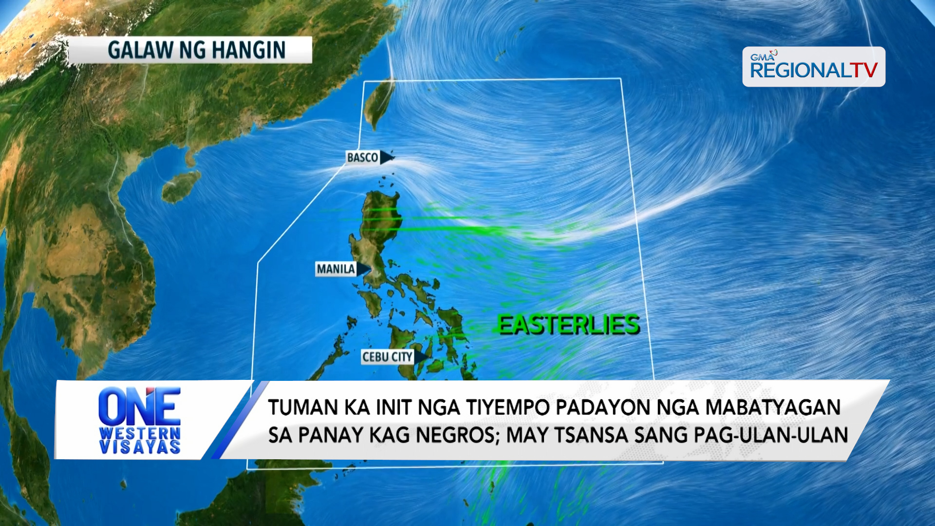 Tuman ka init nga tiyempo padayon nga mabatyagan sa Panay kag Negros