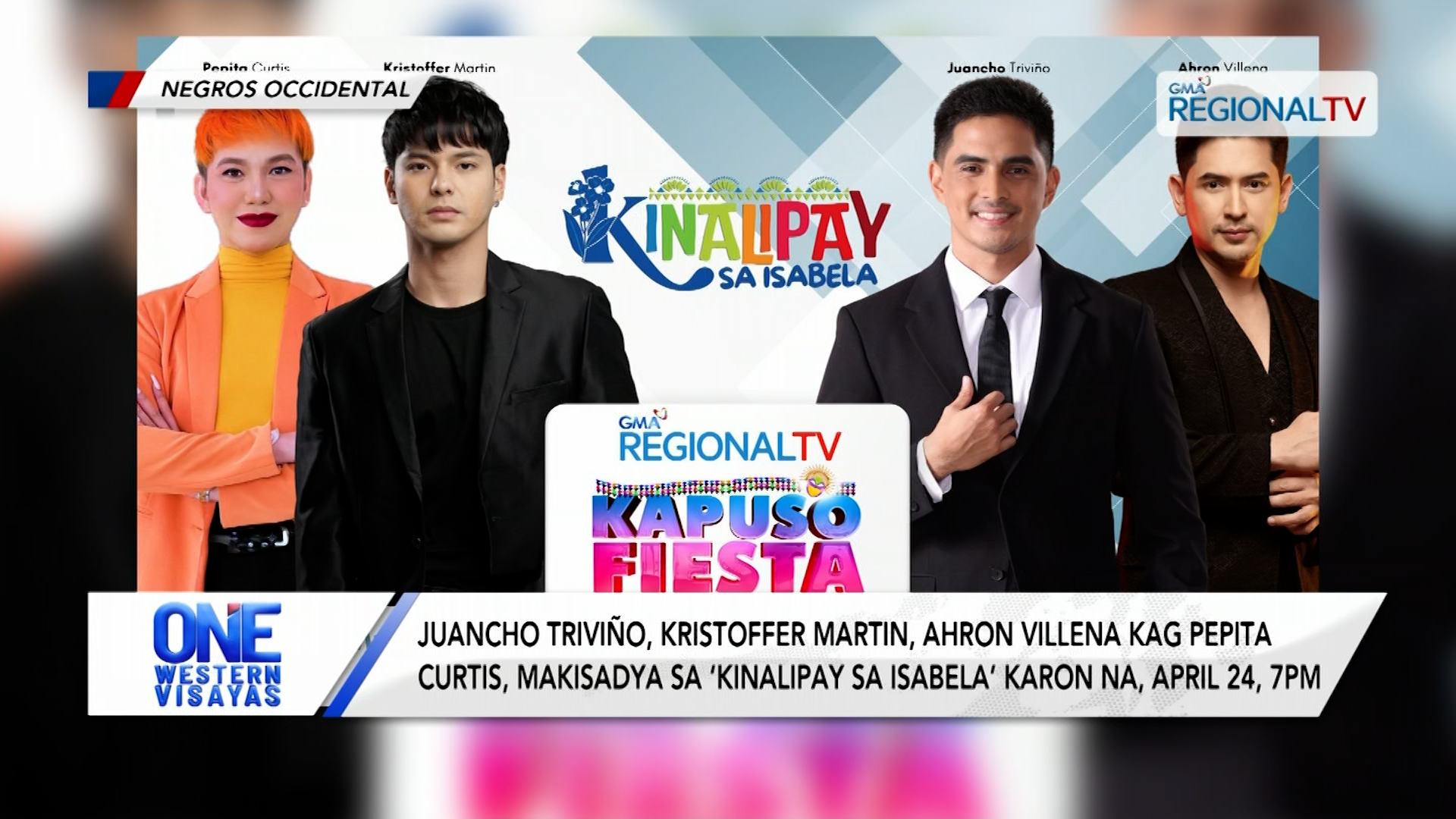 'Kapuso Fiesta' sa ‘Kinalipay sa Isabela’ karon na, April 24, 7pm