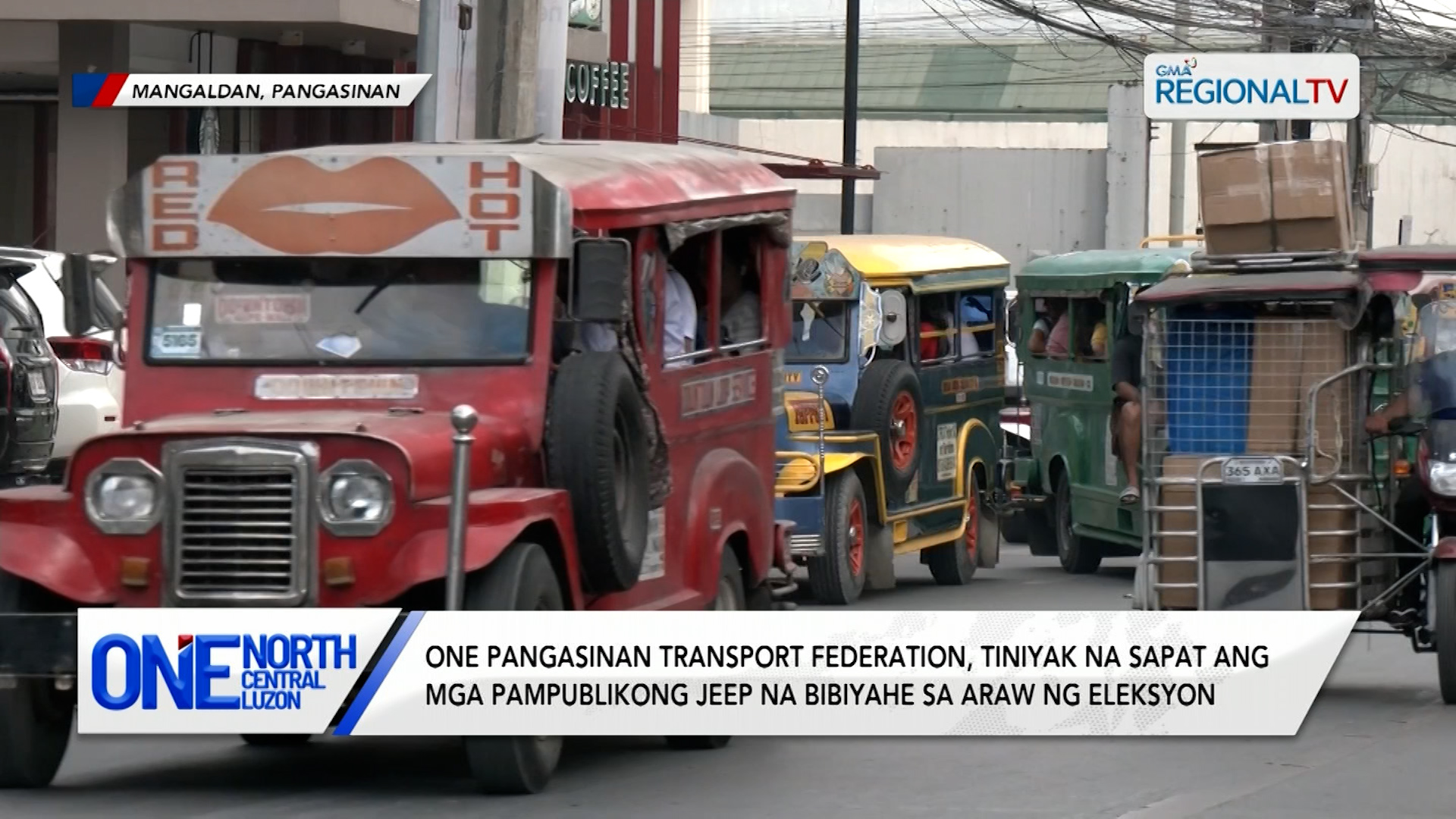 Sapat ang bilang ng mga pampublikong jeep na bibiyahe sa araw ng eleksyon
