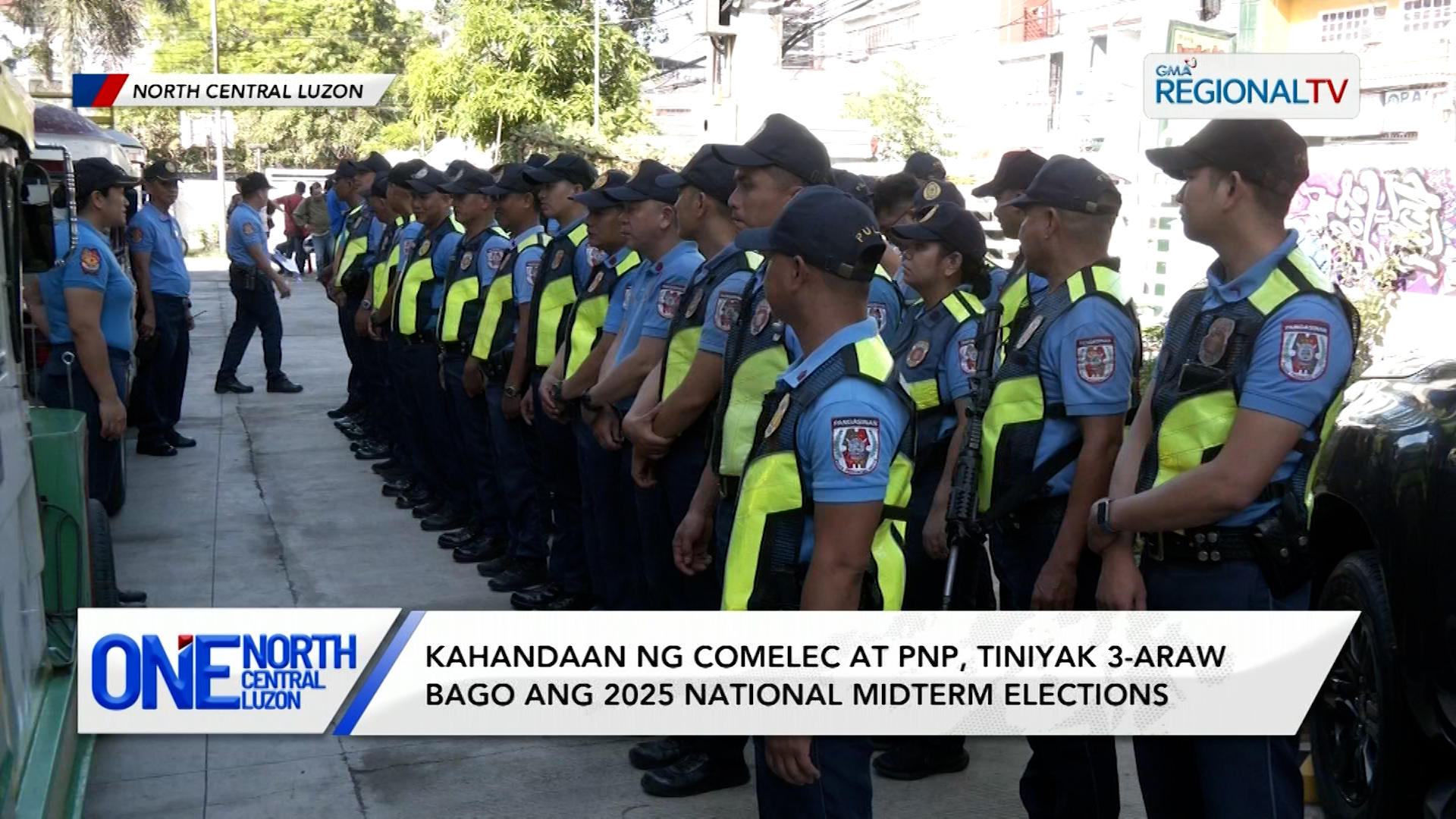 Kahandaan ng Comelec at PNP sa Hilaga at Gitnang Luzon, tiniyak 3-araw