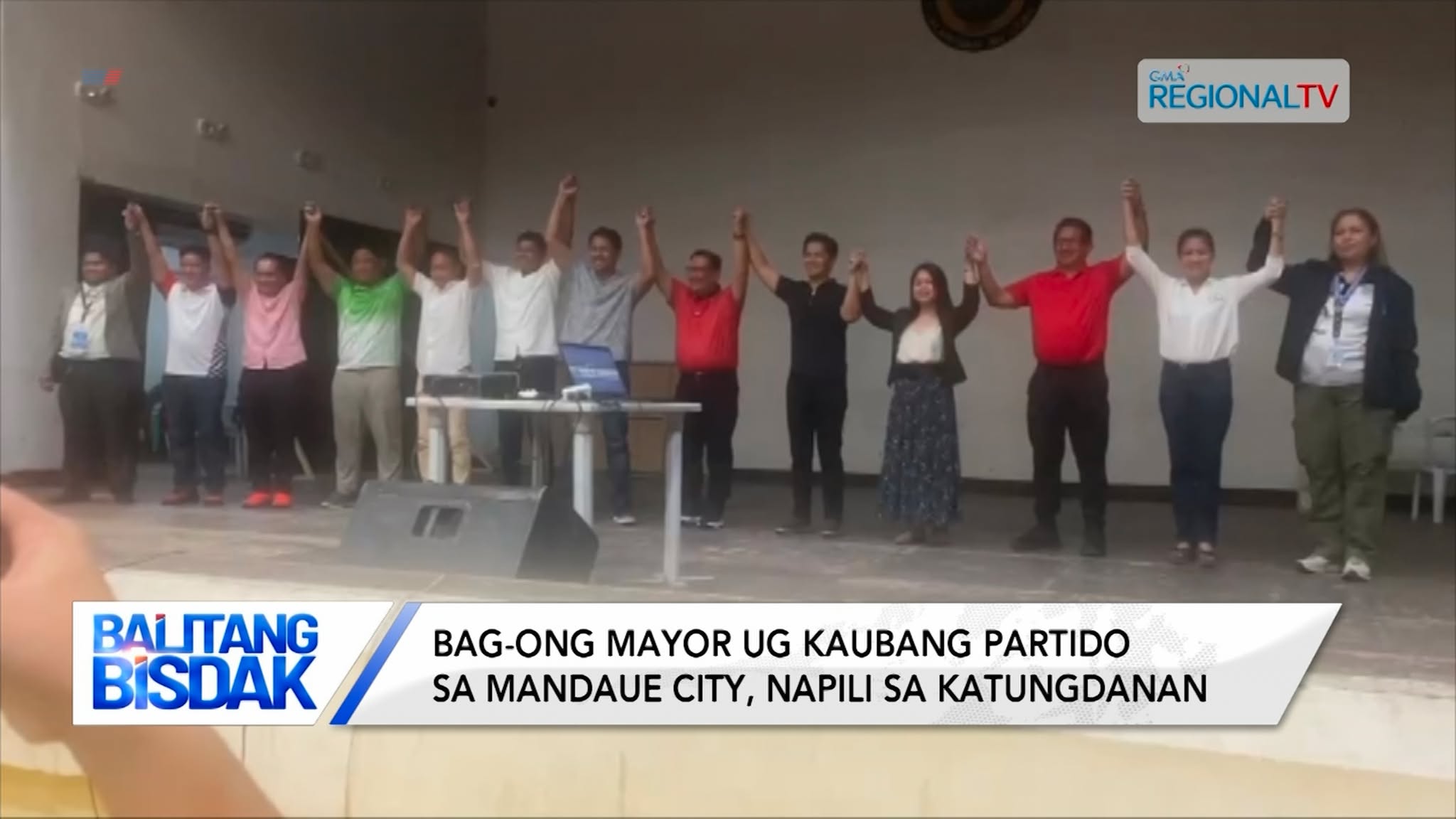 Mayor-Elect Jonkie Ouano, giproklamar nga bag-ong mayor sa Mandaue City