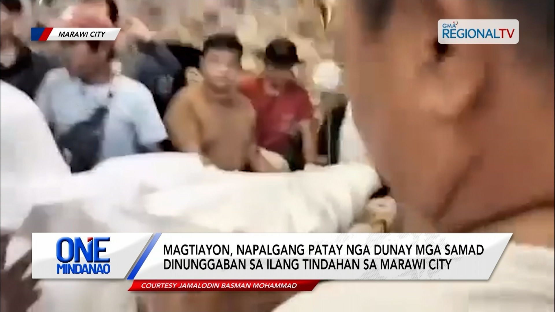 Magtiayon, napalgang patay nga dunay mga samad dinunggaban sa Marawi City