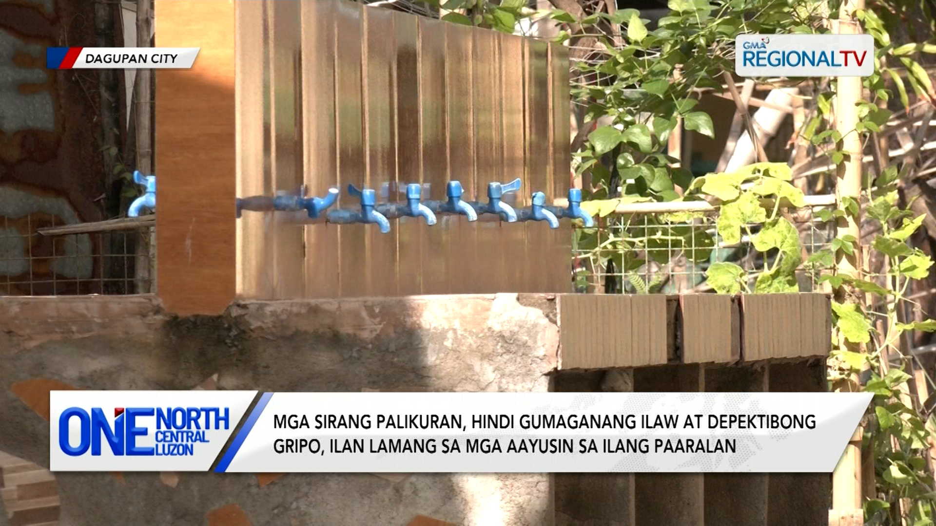 Mga sirang palikuran at depektibong gripo, ilan lamang sa mga aayusin