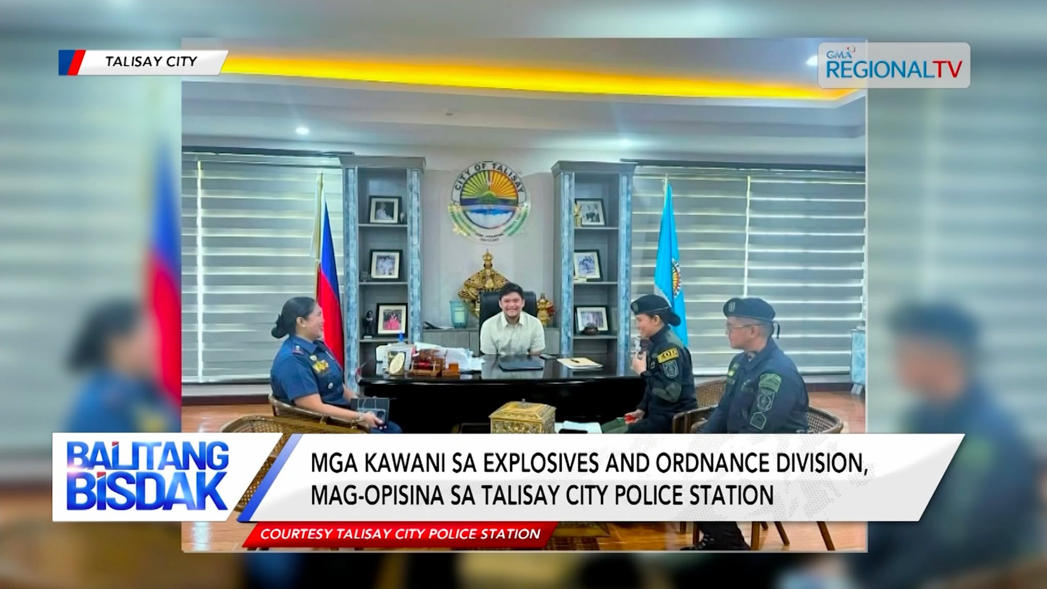 Talisay City Police Station, gipasidunggan sa Cebu Provincial Police Office