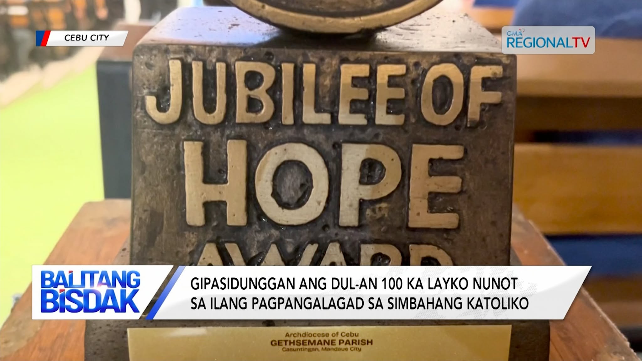 Dul-an 100 ka layko, gipasidunggan sa ilang pagpangalagad sa simbahang katoliko